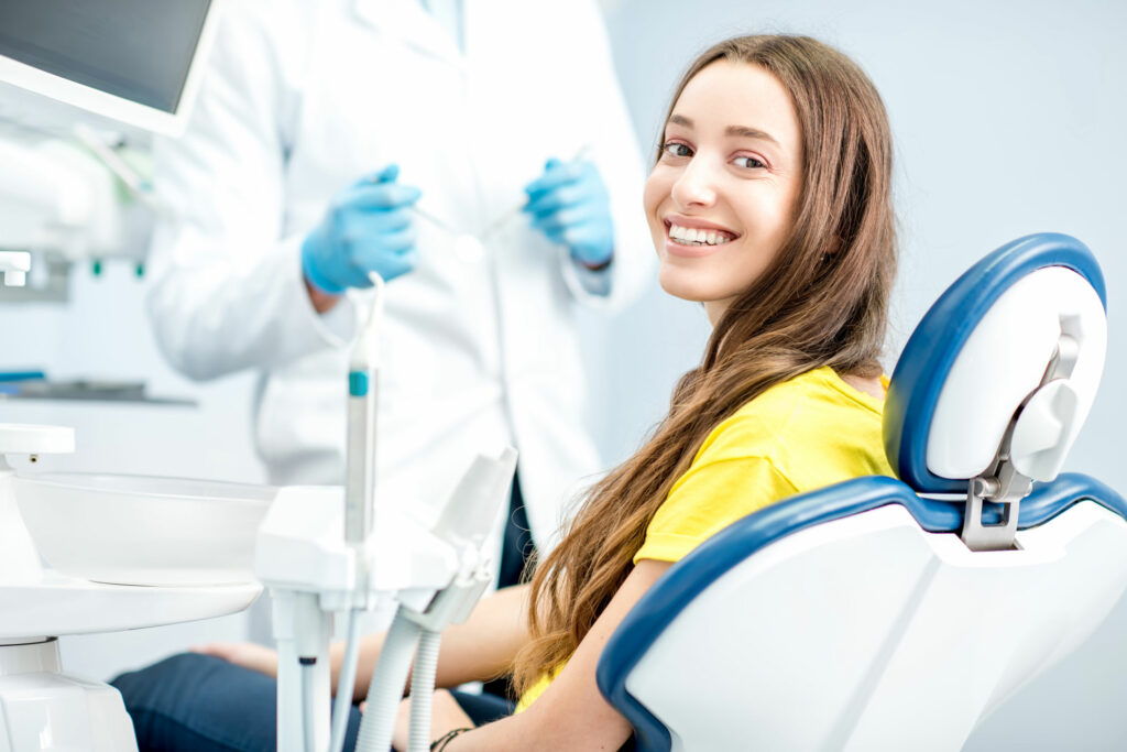 Smiling Dental Patient