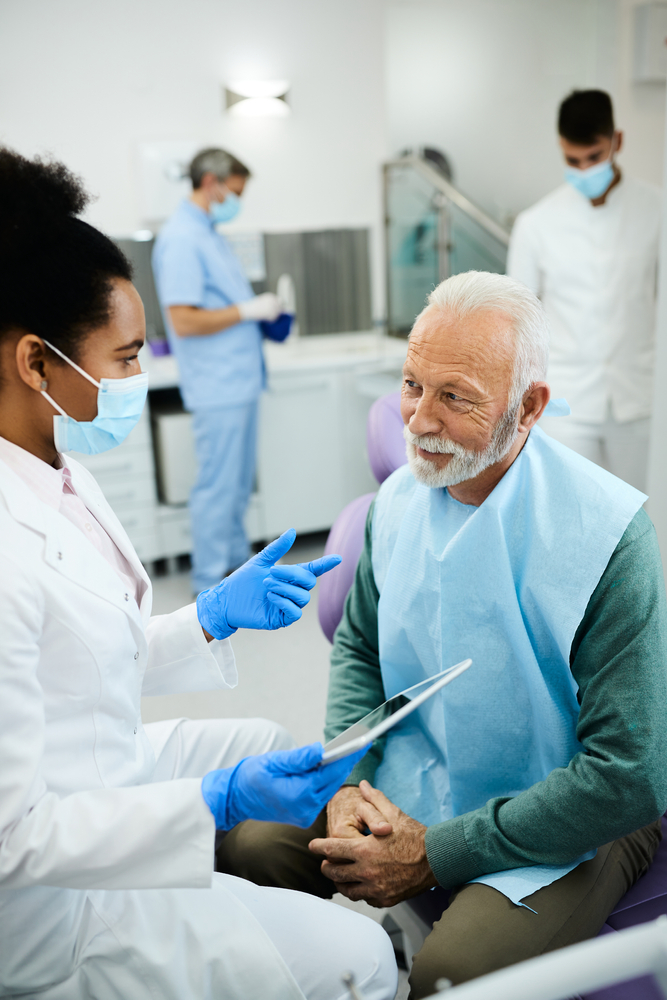 Smiling Elderly Patient